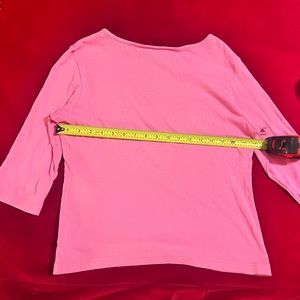 Lilly Pulitzer pink knit top